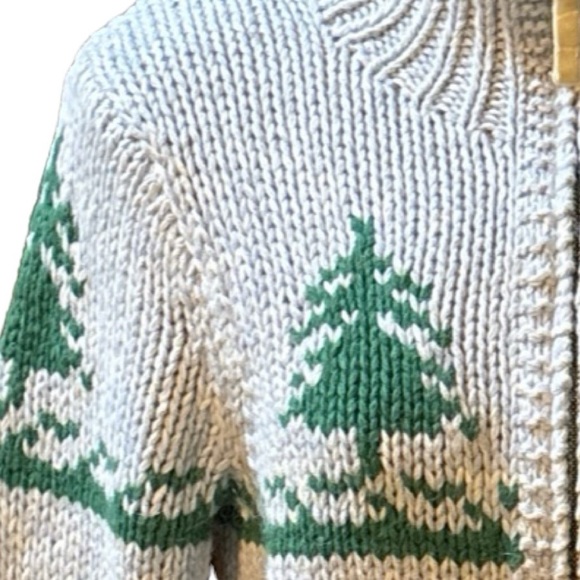 Vintage American Eagle Outfitters Zip Up Alpaca Blend Cardigan - Picture 4 of 16